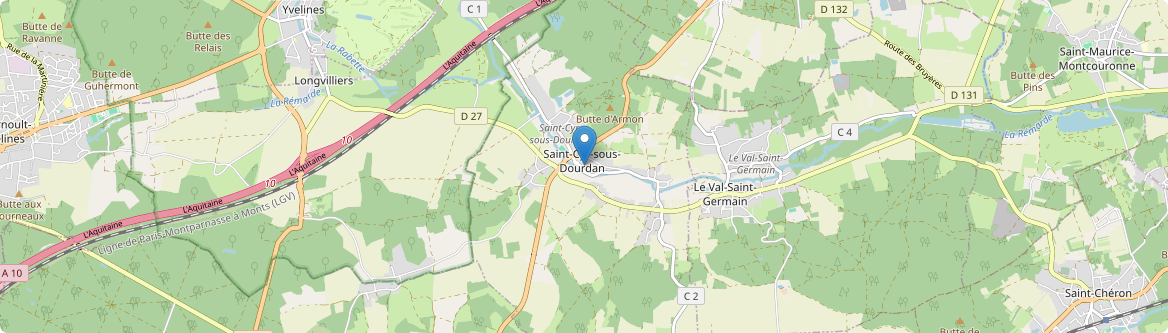 Saint-Cyr-sous-Dourdan - Carte