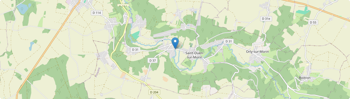 Saint-Cyr-sur-Morin - Carte