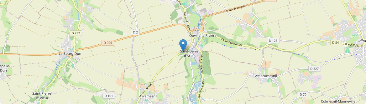 Saint-Denis-d'Aclon - Carte