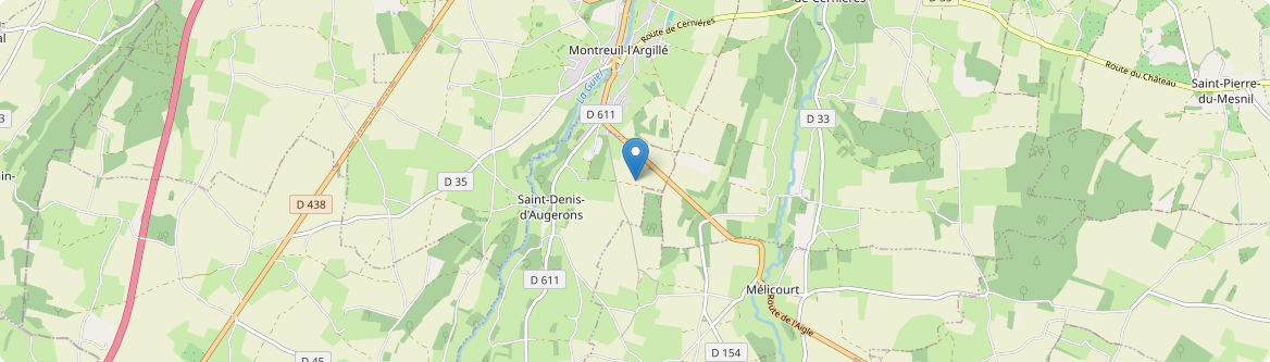 Saint-Denis-d'Augerons - Carte
