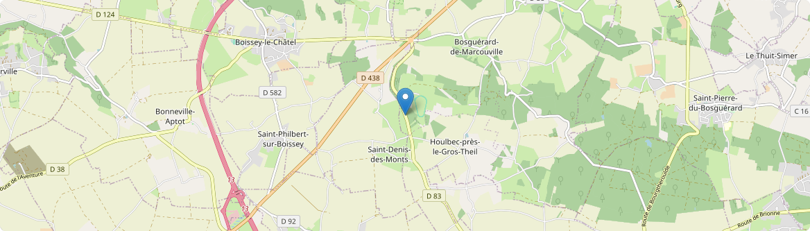 Saint-Denis-des-Monts - Carte
