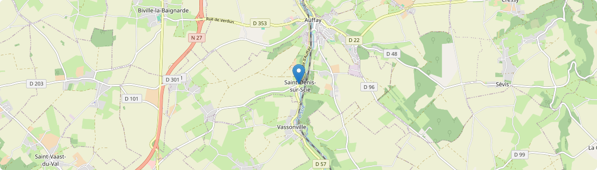 Saint-Denis-sur-Scie - Carte