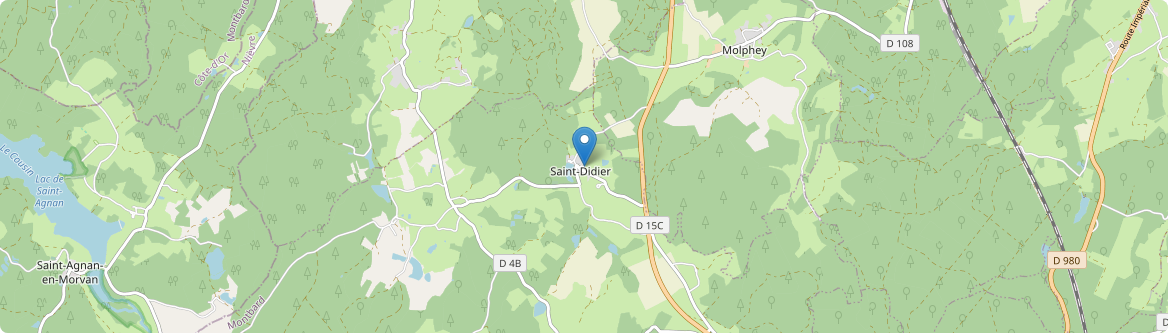 Saint-Didier - Carte
