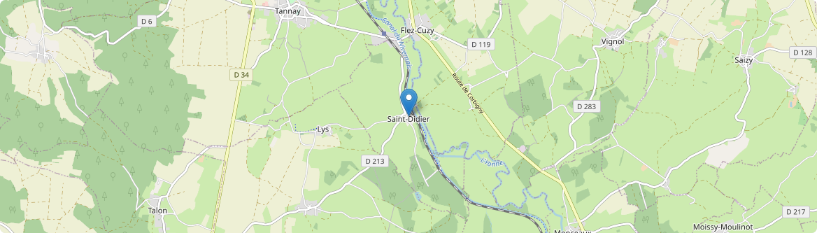 Saint-Didier - Carte