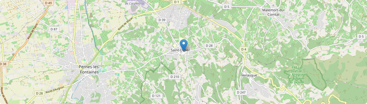 Saint-Didier - Carte