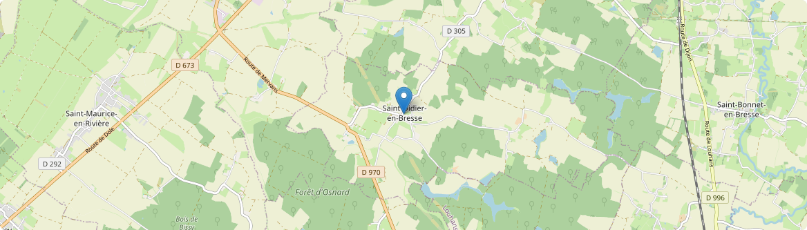 Saint-Didier-en-Bresse - Carte