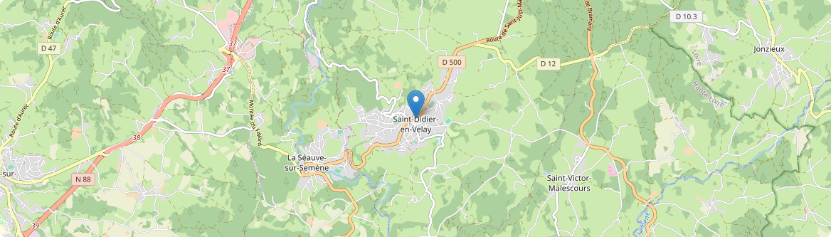 Saint-Didier-en-Velay - Carte
