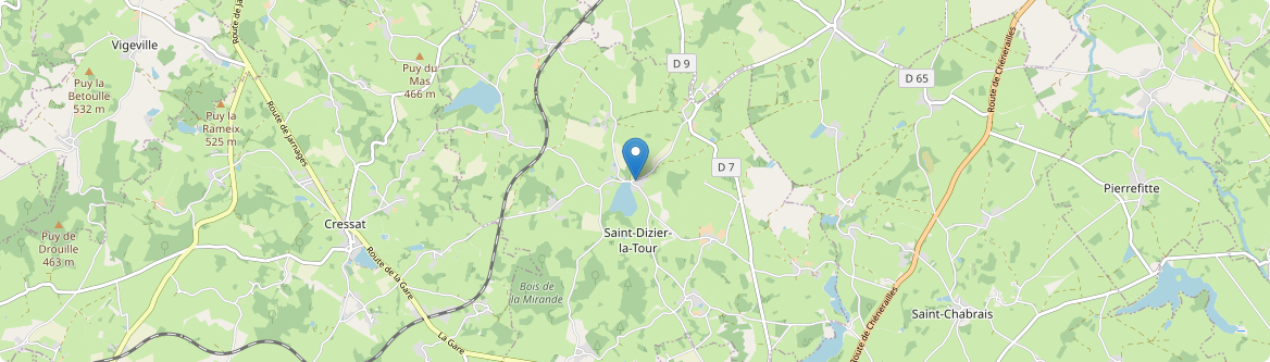 Saint-Dizier-la-Tour - Carte