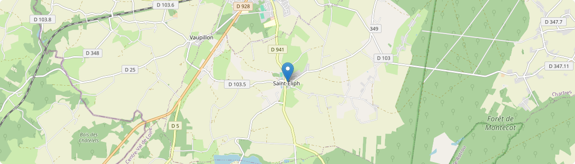 Saint-Éliph - Carte