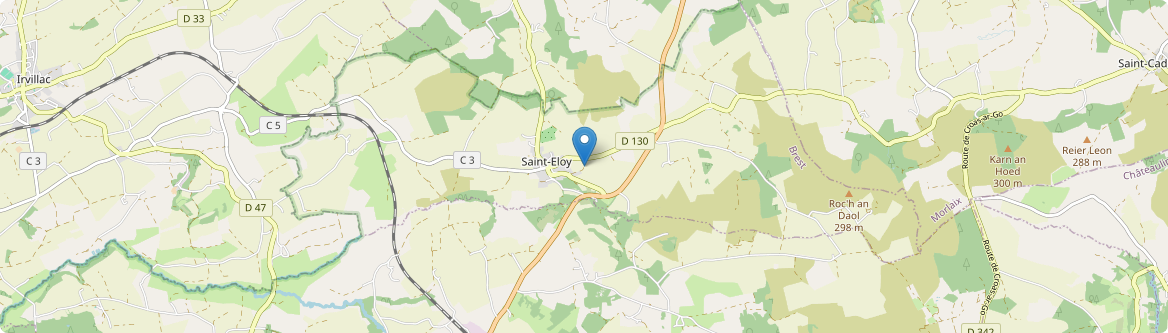 Saint-Eloy - Carte