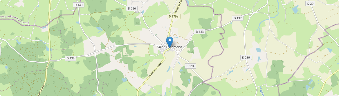 Saint-Ennemond - Carte