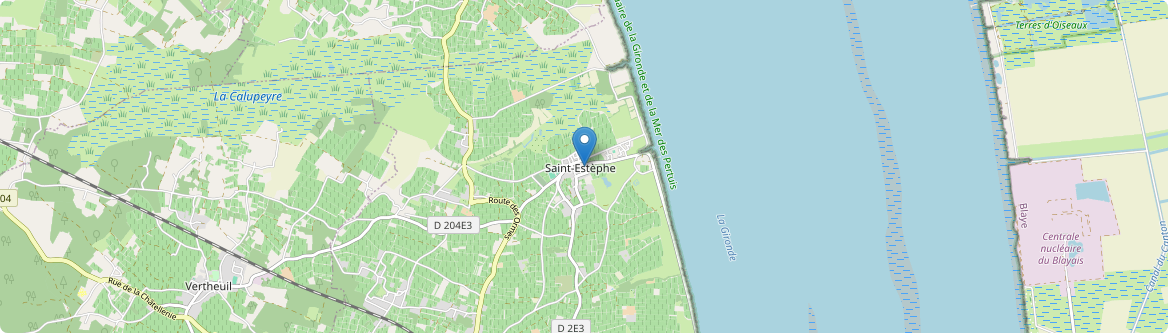 Saint-Estèphe - Carte