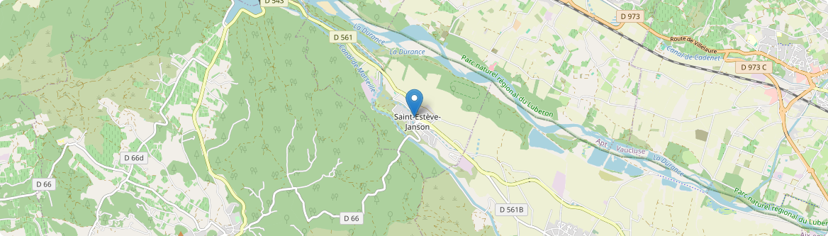 Saint-Estève-Janson - Carte