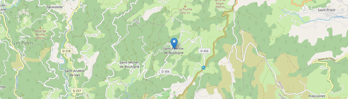 Saint-Étienne-de-Boulogne - Carte