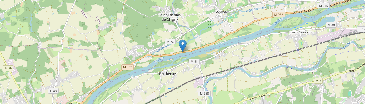 Saint-Étienne-de-Chigny - Carte