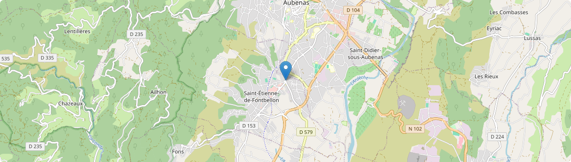 Saint-Étienne-de-Fontbellon - Carte