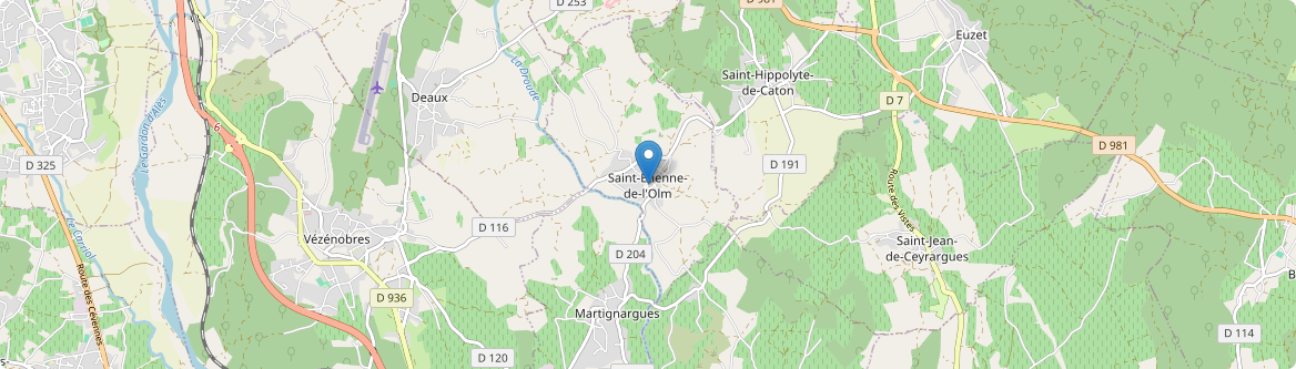 Saint-Étienne-de-l'Olm - Carte