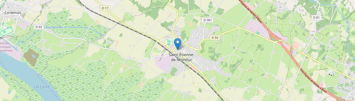 Saint-Étienne-de-Montluc - Carte