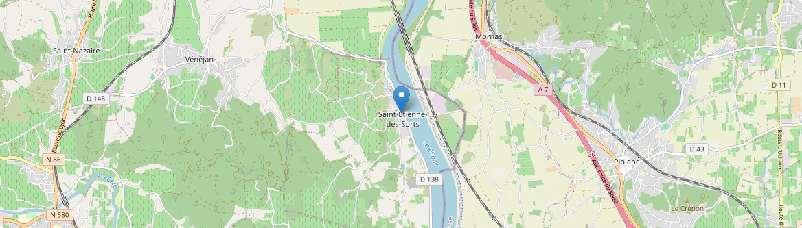 Saint-Étienne-des-Sorts - Carte