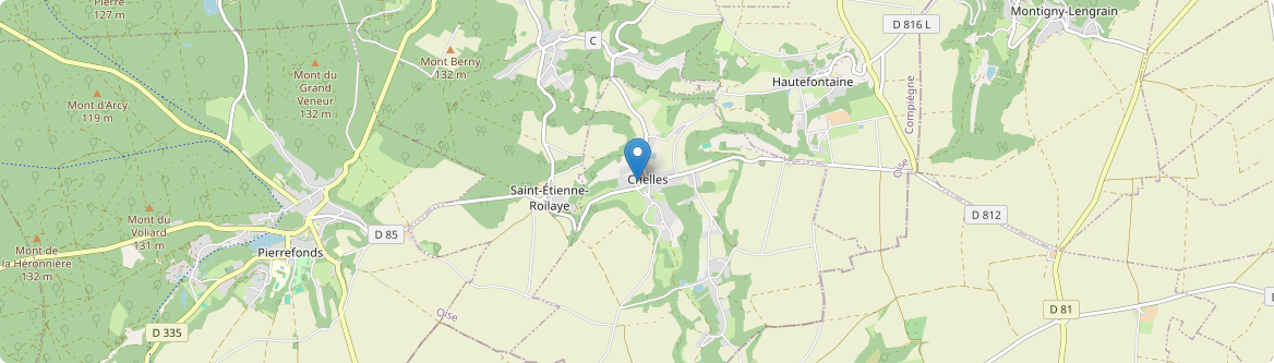 Saint-Étienne-Roilaye - Carte