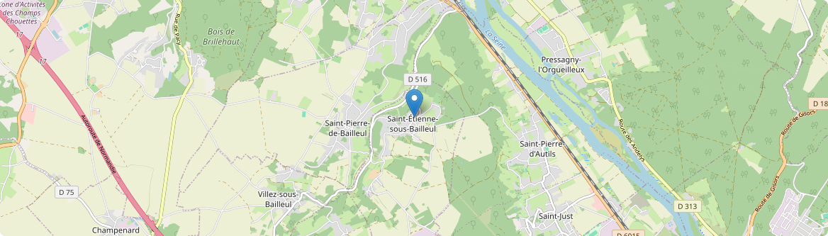 Saint-Étienne-sous-Bailleul - Carte