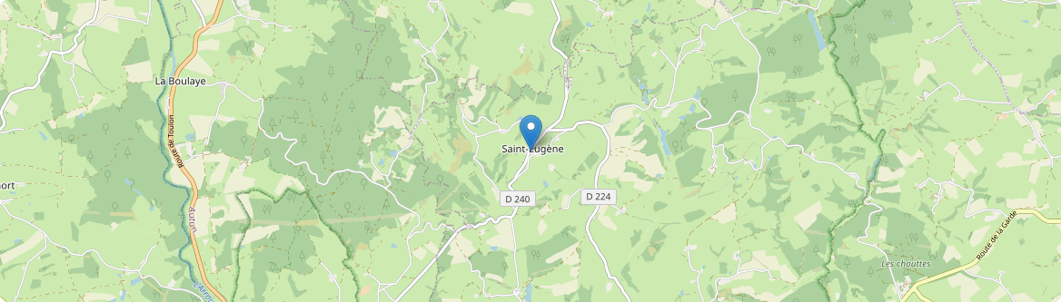 Saint-Eugène - Carte