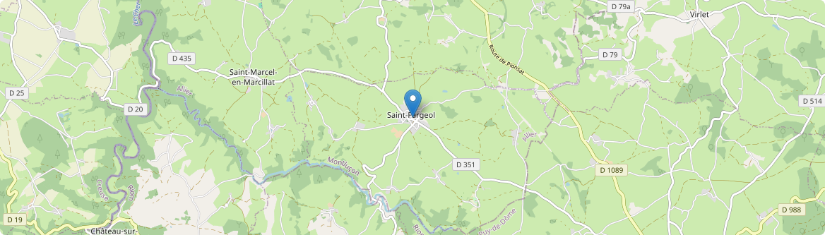 Saint-Fargeol - Carte