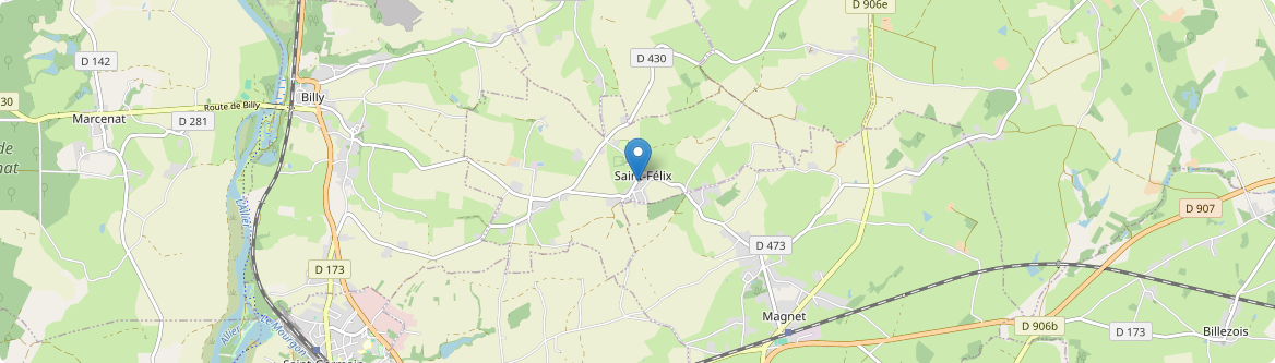 Saint-Félix - Carte