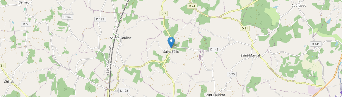 Saint-Félix - Carte