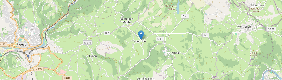 Saint-Félix - Carte