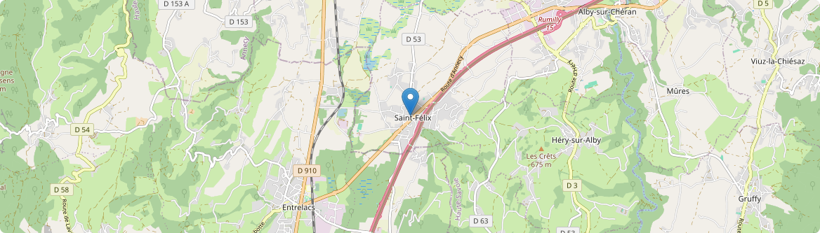 Saint-Félix - Carte