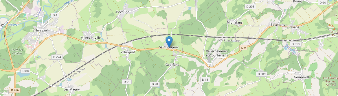 Saint-Ferjeux - Carte