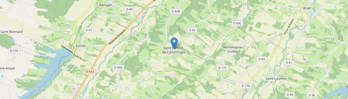Saint-Ferréol-de-Comminges - Carte