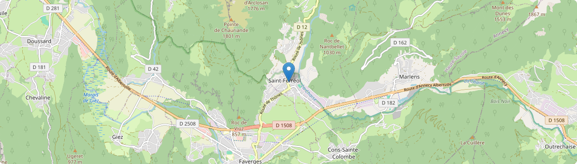 Saint-Ferréol - Carte