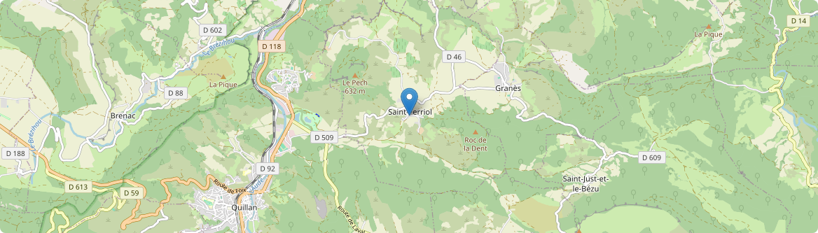 Saint-Ferriol - Carte