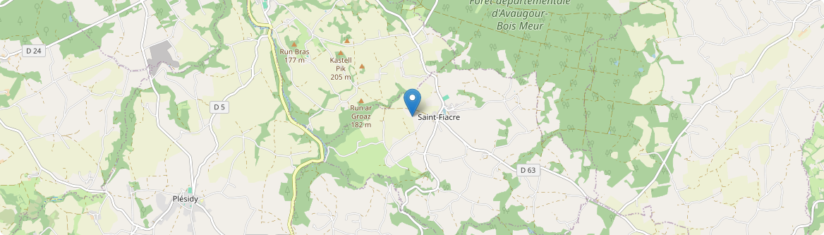 Saint-Fiacre - Carte