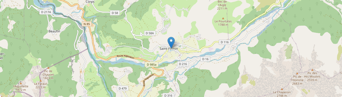 Saint-Firmin - Carte