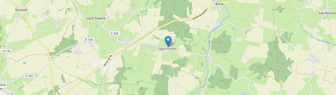 Saint-Firmin - Carte