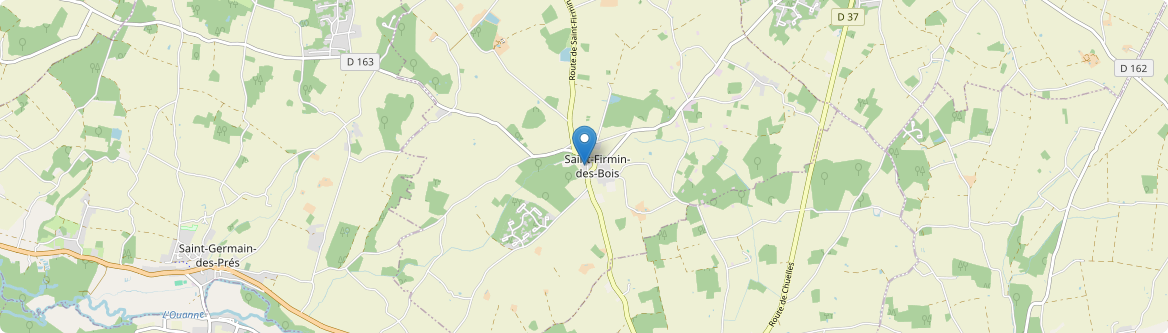 Saint-Firmin-des-Bois - Carte
