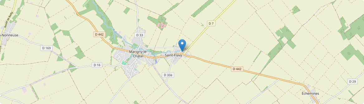 Saint-Flavy - Carte