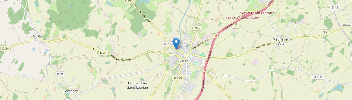Saint-Florentin - Carte