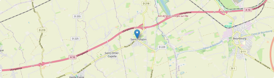 Saint-Folquin - Carte