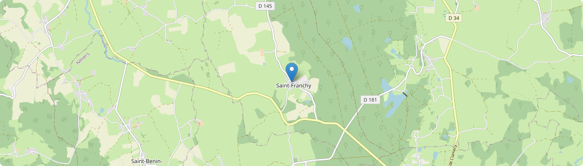 Saint-Franchy - Carte
