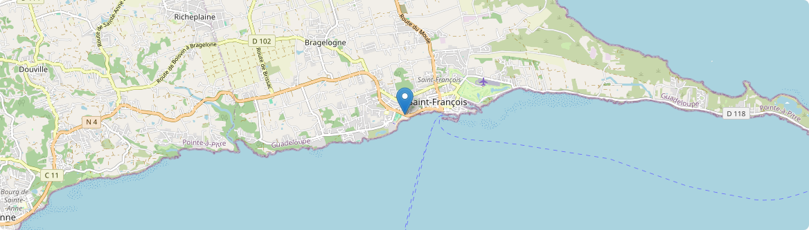 Saint-François - Carte