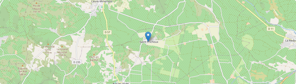 Saint-Frichoux - Carte