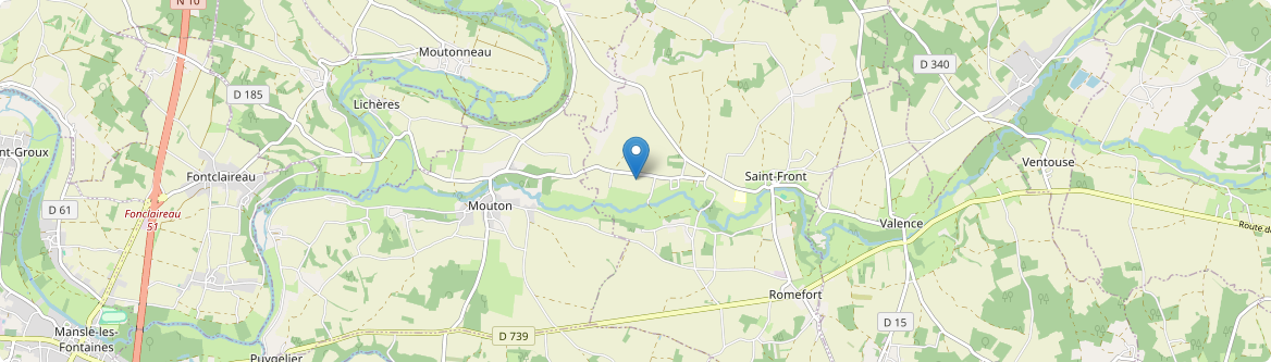 Saint-Front - Carte