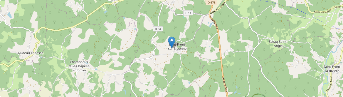 Saint-Front-sur-Nizonne - Carte