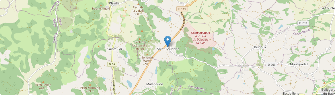 Saint-Gaudéric - Carte