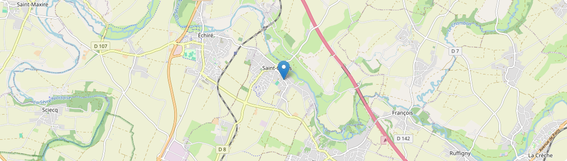 Saint-Gelais - Carte