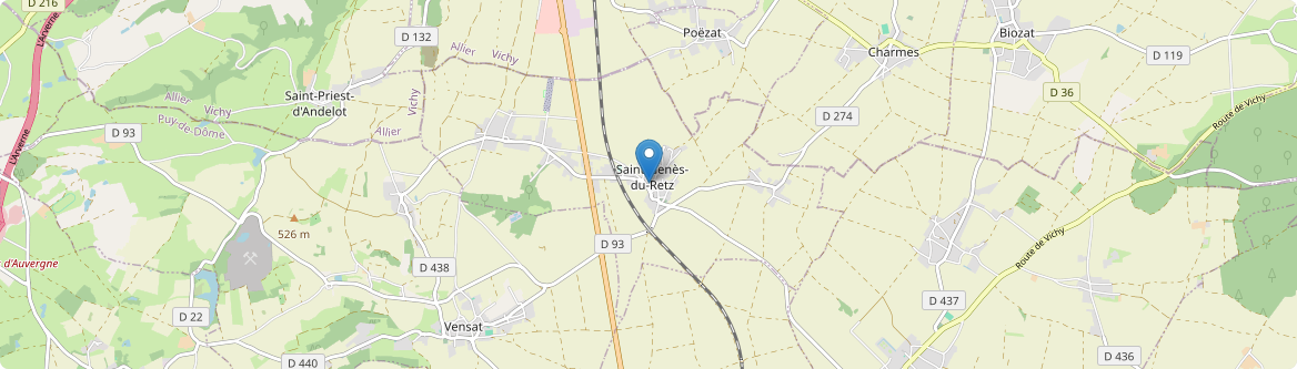 Saint-Genès-du-Retz - Carte